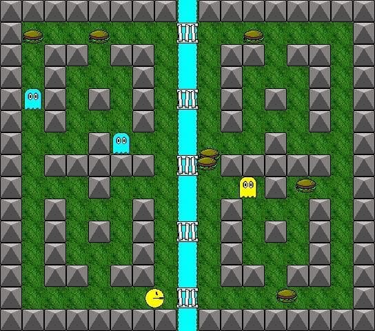 Cacman in Grub-Grab Gardens
