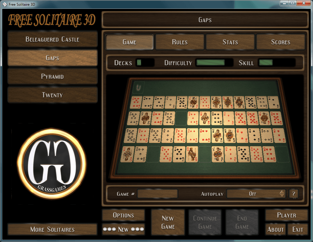 Free Solitaire 3D