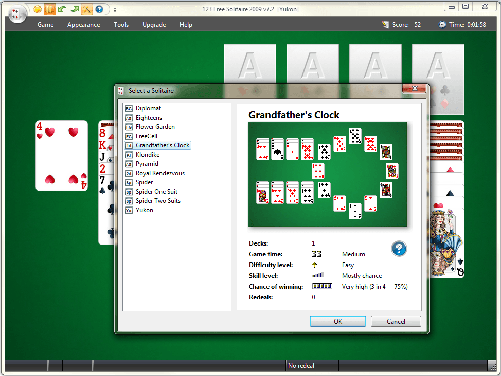 123 Free Solitaire screenshot 2