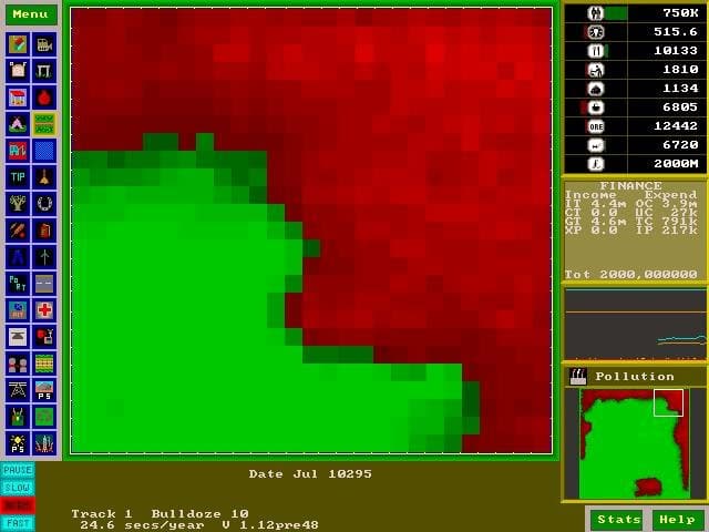 Lincity screenshot 2