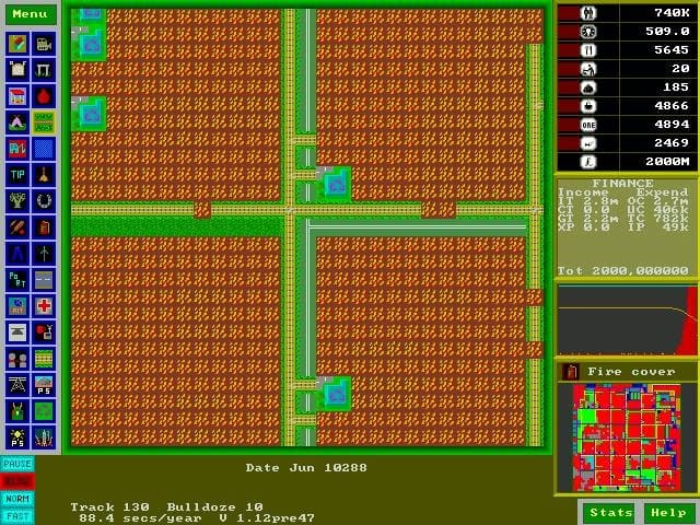 Lincity screenshot 3