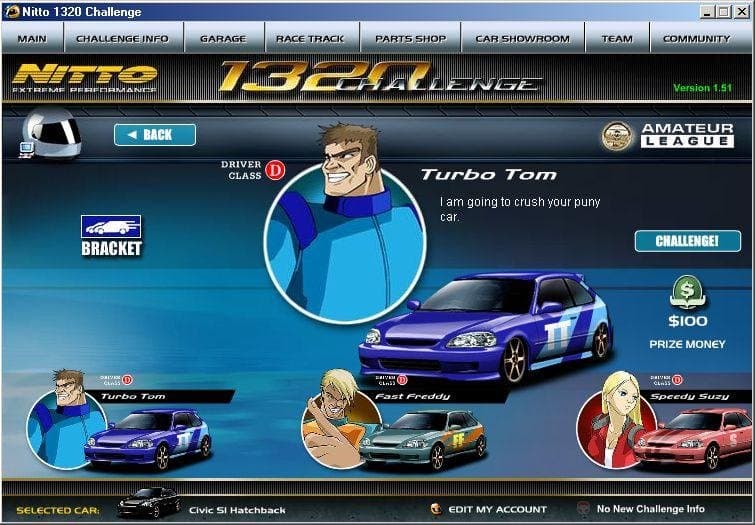 Nitto 1320 Challenge screenshot 2