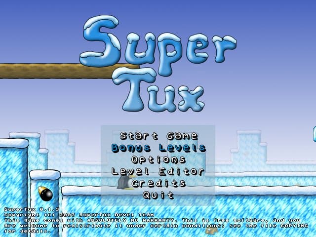 Super Tux screenshot 2