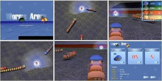Worms Arena screenshot 2