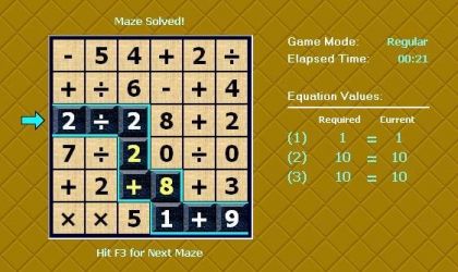 Math-A-Maze