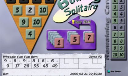 Sid Sackson's Bowling Solitaire