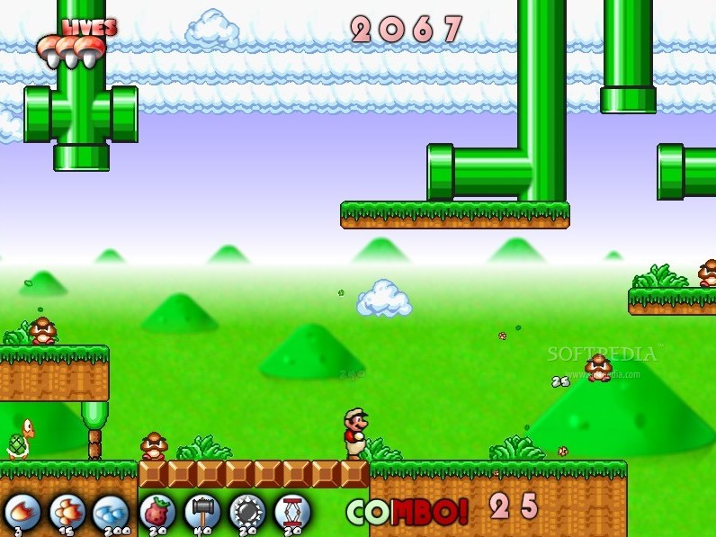 Mario Forever Download and Softendo Mario Games