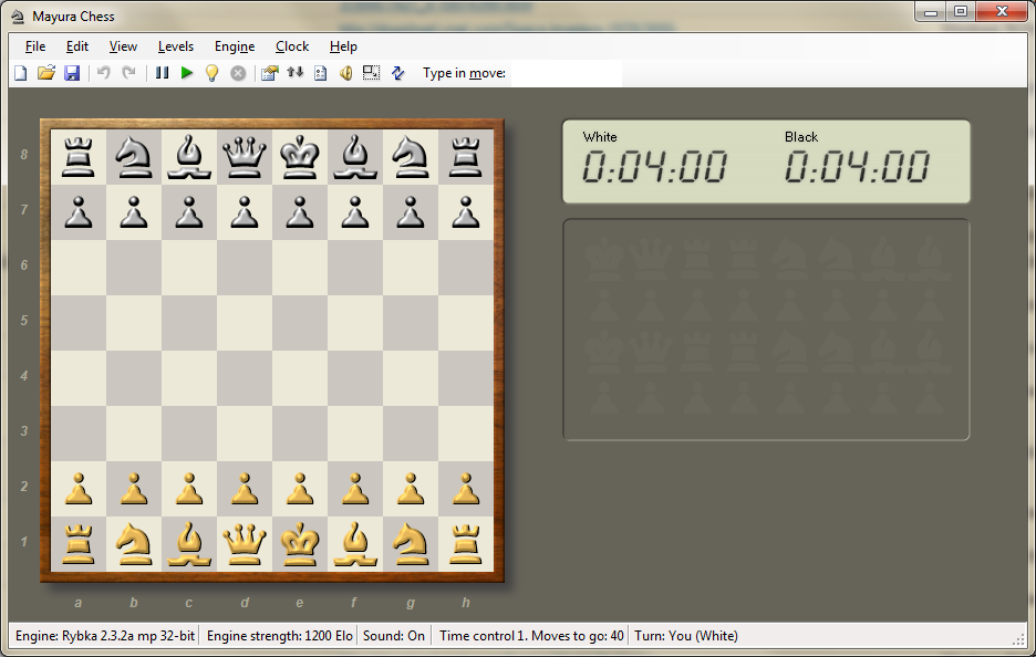 Play chess using Mayura Chess Board