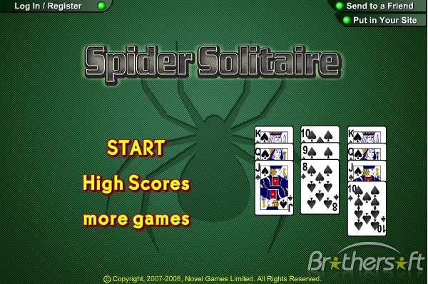 Download: Spider Solitaire XP Version
